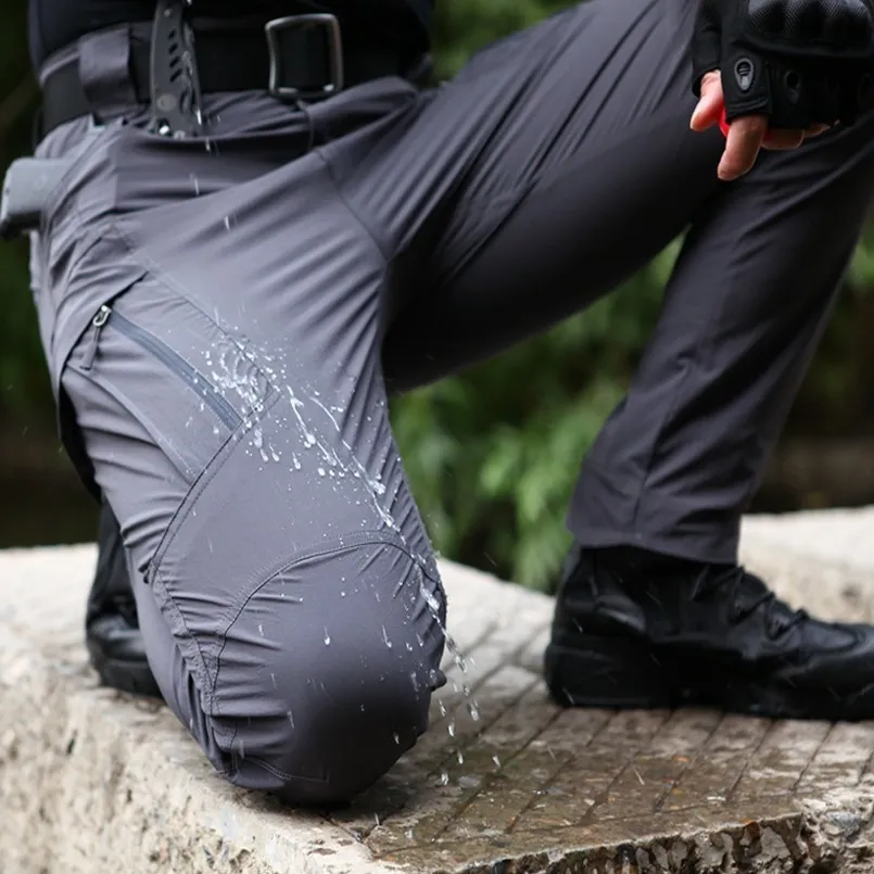 Pantalon Tactique Militaire Imperméable avec Ceinture