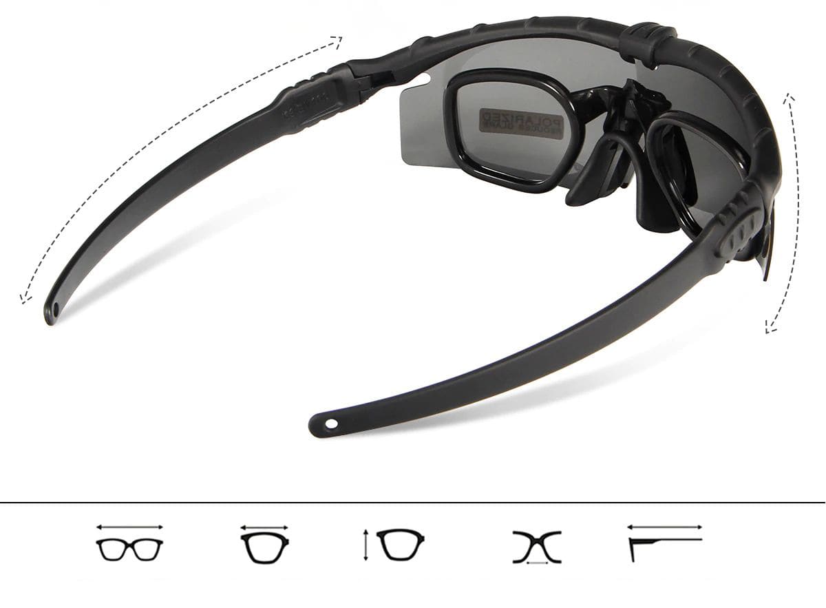 Tactical Ballistic Glasses