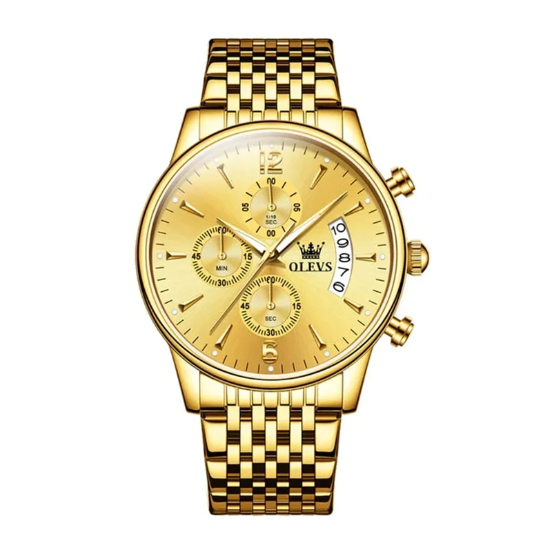 Montre Homme Gold Quartz