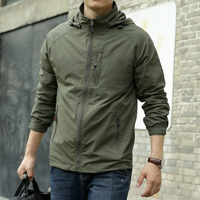 Veste Imperméable Masculine Dry