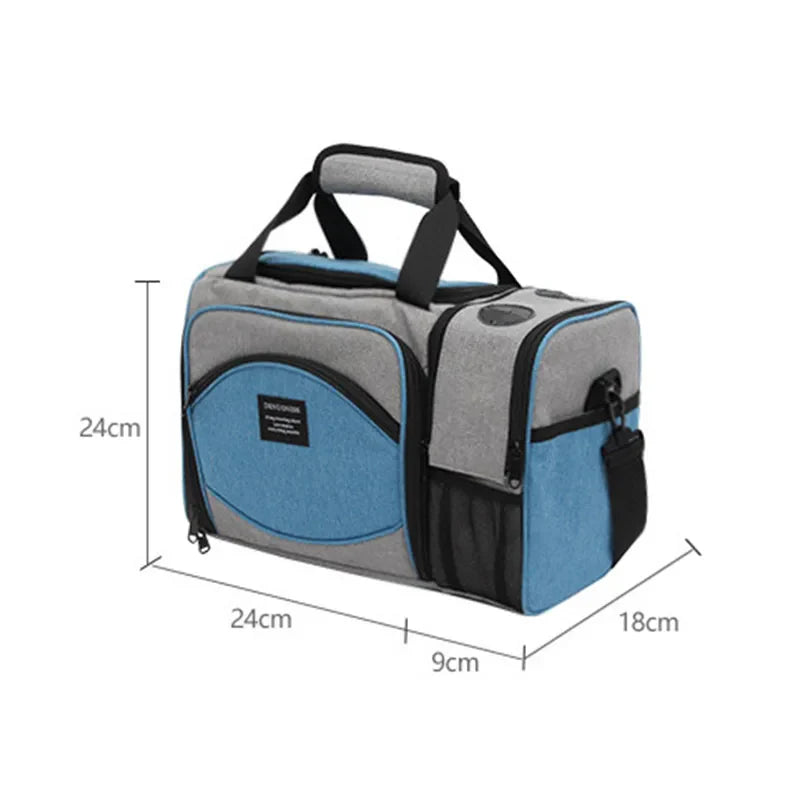 Liter Thermal Bag with Compartment for Glass