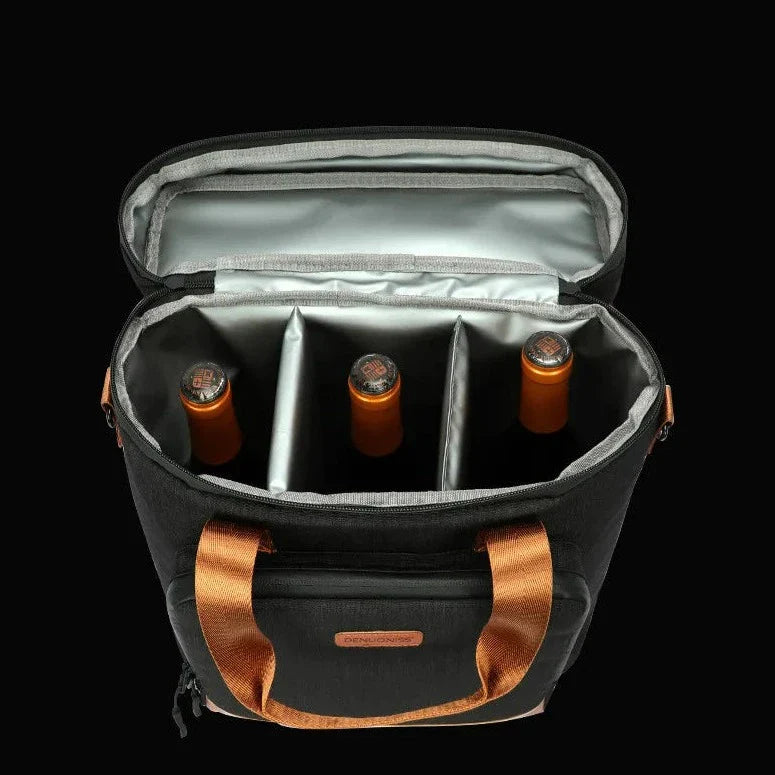 Liter Thermal Bag for Wines and Glasses