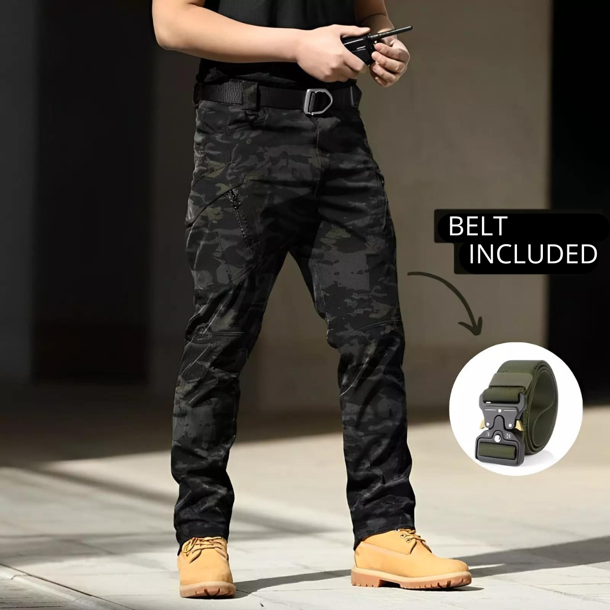 Military Tactical Ultra Resistant and Waterproof Pants + GIFT Belt