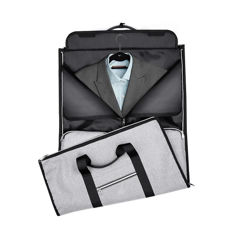 Multifunctional Luggage with Built-in Hanger