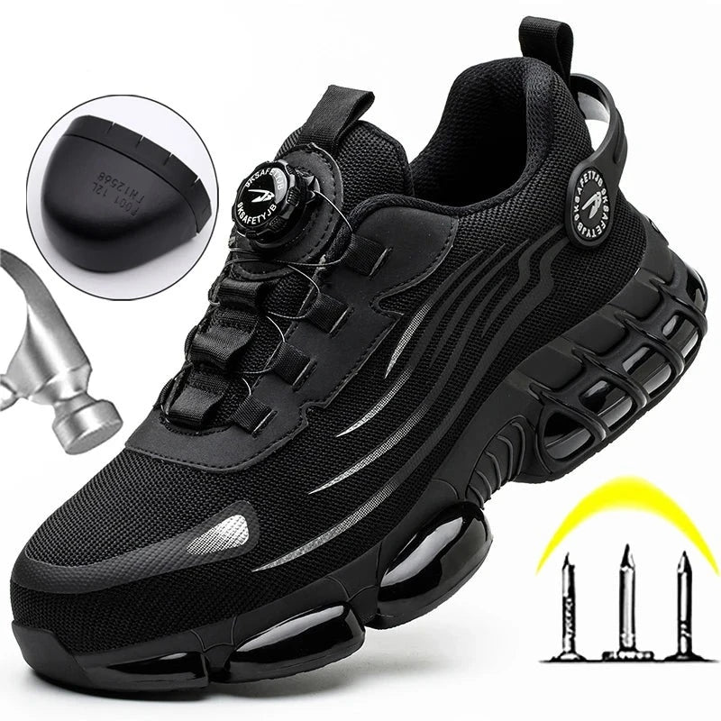 MaxPro Adjustable Button Sneakers