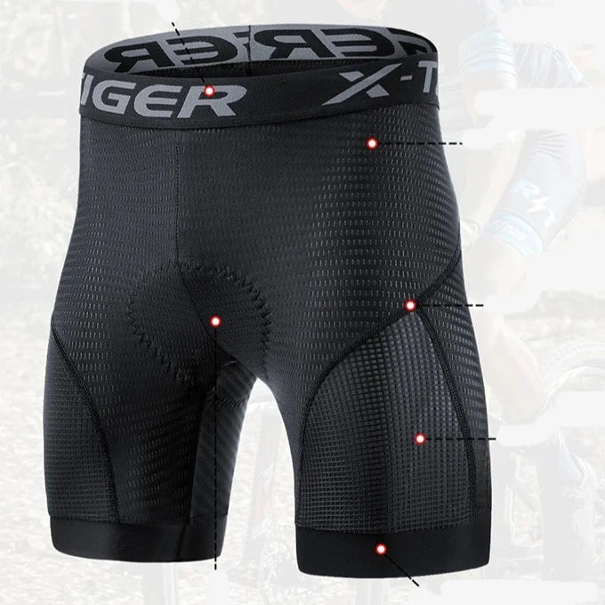 Shorts de Cyclisme Rembourrés