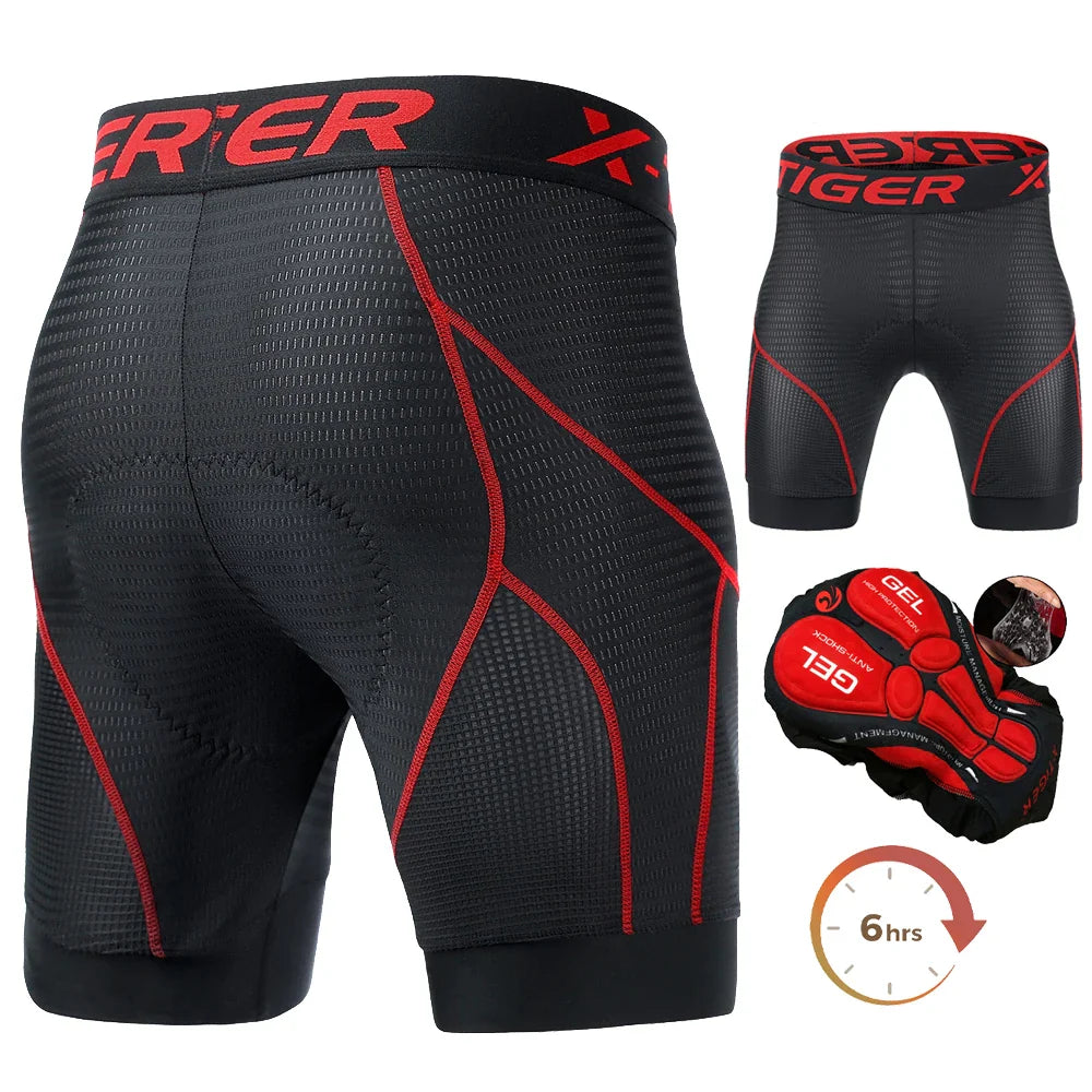 Shorts de Cyclisme Rembourrés