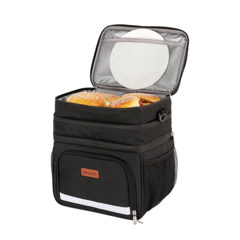 Multilayer 20-Liter Thermal Bag for Food and Beverages